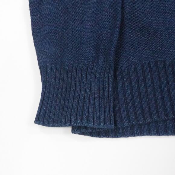 Robert Graham Sweater Mens Large‎ Blue Cable Knit Button Cardigan Fisherman - Picture 14 of 16